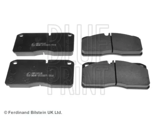 Blue Print Front Rear Brake Pad Set For Nissan Atleon