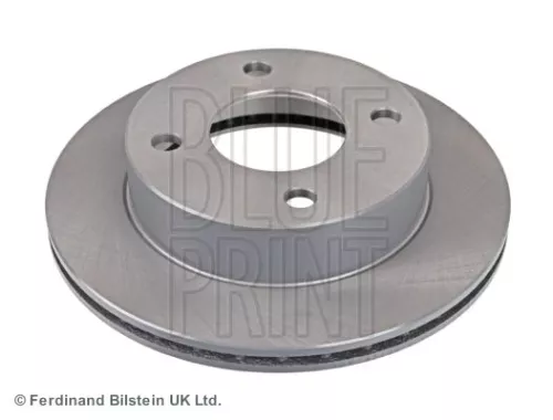 2x BLUE Print Front Internally Vented Brake Discs For Nissan Figaro Micra