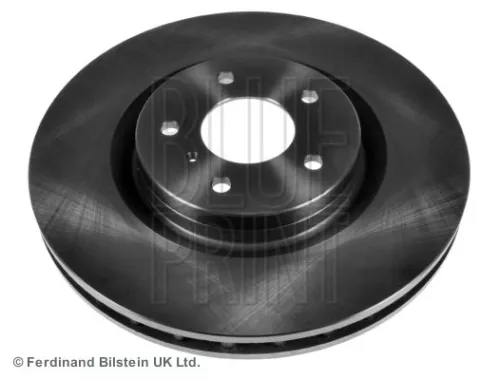 2x BLUE Print Front Internally Vented Brake Discs For Nissan 350z