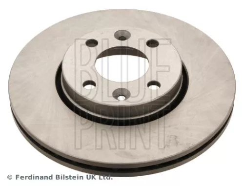 2x BLUE Print Front Internally Vented Brake Discs For Dacia Nissan Renault Clio Loga