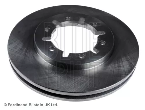 2x BLUE Print Front Internally Vented Brake Discs For Nissan Navara Np300 Pickup Pic