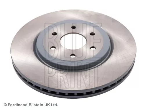 2x BLUE Print Front Internally Vented Brake Discs For Nissan Navara Np300 Pathfinder