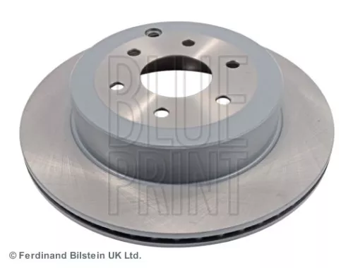 2x BLUE Print Rear Internally Vented Brake Discs For Nissan Pathfinder
