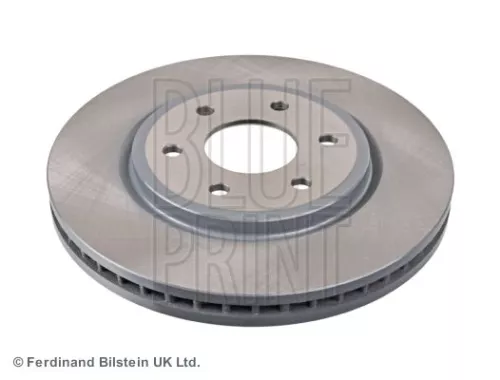 2x BLUE Print Front Internally Vented Brake Discs For Nissan Navara Np300 Pathfinder