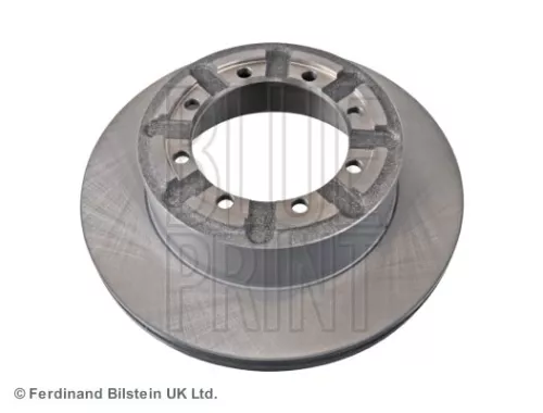 2x BLUE Print Rear Internally Vented Brake Discs For Nissan Renault Trucks Atleon Ca