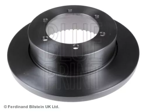 2x BLUE Print Rear Solid Brake Discs For Nissan Atlas Cabstar Nt400 Cabstar