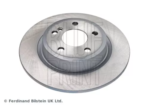 2x BLUE Print Rear Solid Brake Discs For Infiniti Q30 Qx30
