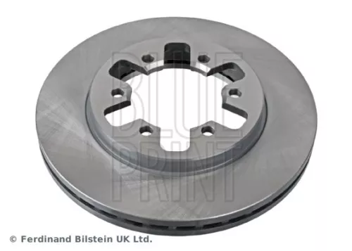 2x BLUE Print Front Internally Vented Brake Discs For Nissan Pick Up
