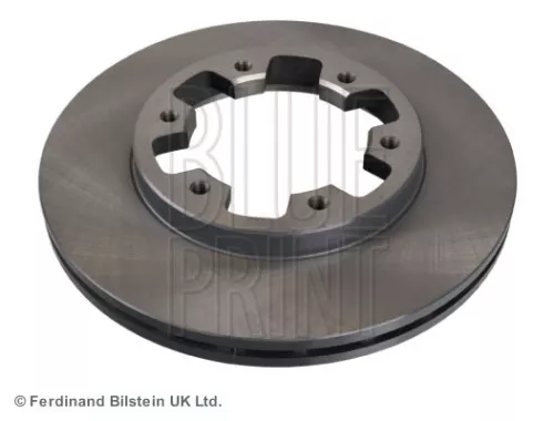 2x BLUE Print Front Internally Vented Brake Discs For Nissan Pick Up