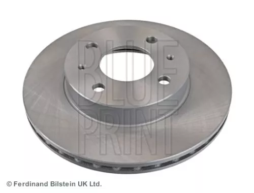 2x BLUE Print Front Internally Vented Brake Discs For Nissan 100nx Sunny Wingroad / 
