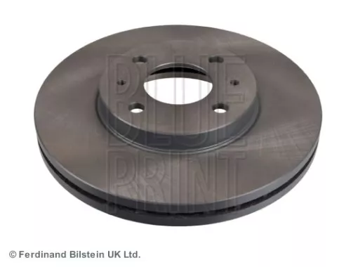 2x BLUE Print Front Internally Vented Brake Discs For Nissan 100nx Almera Sunny