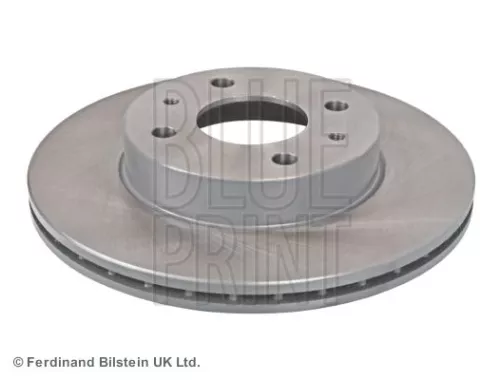 2x BLUE Print Front Internally Vented Brake Discs For Nissan Almera Presea