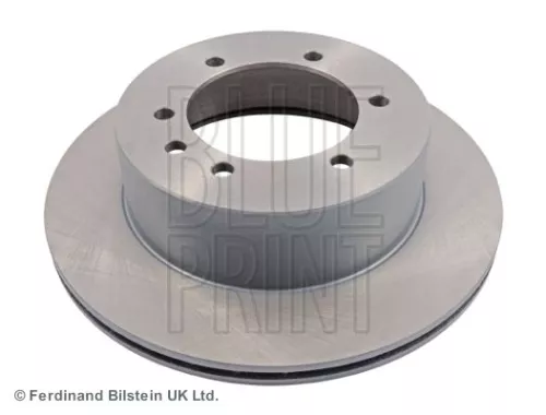2x BLUE Print Rear Internally Vented Brake Discs For Nissan Patrol Gr