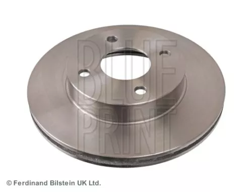 2x BLUE Print Front Internally Vented Brake Discs For Nissan Micra