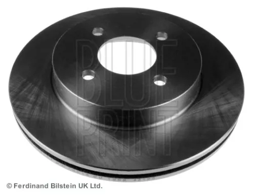 2x BLUE Print Front Internally Vented Brake Discs For Nissan Almera