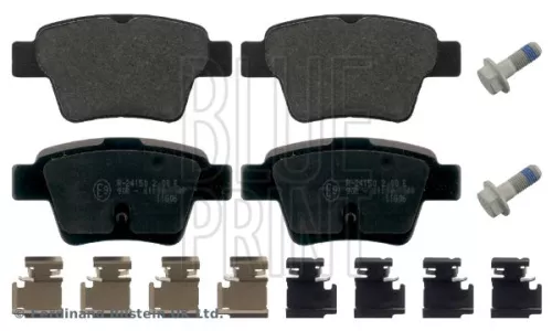 Blue Print Rear Brake Pad Set For Citroën Peugeot 207 207 Cc 207 Sw 3
