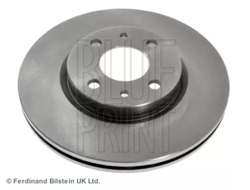 2x BLUE Print Front Internally Vented Brake Discs For Citroën Peugeot Bipper Bipper 