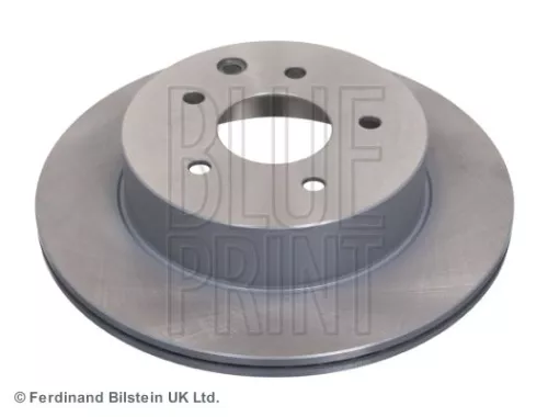 2x BLUE Print Rear Internally Vented Brake Discs For Nissan Renault Samsung 350z Elg