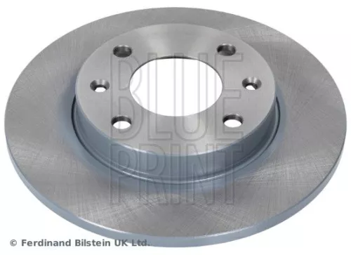 2x BLUE Print Front Rear Solid Brake Discs For Citroën Peugeot 106 106 Van 205 206 2