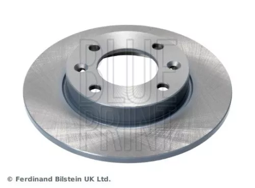 2x BLUE Print Rear Solid Brake Discs For Citroën Peugeot 1007 307 307 Sw Berlingo / 
