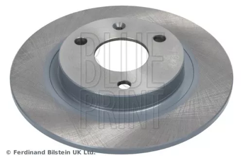 2x BLUE Print Front Solid Brake Discs For Citroën Peugeot 106 106 Van Ax C3 C3 Aircr