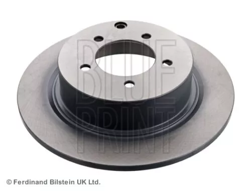 2x BLUE Print Rear Solid Brake Discs For Citroën Peugeot 4007 4008 C-crosser