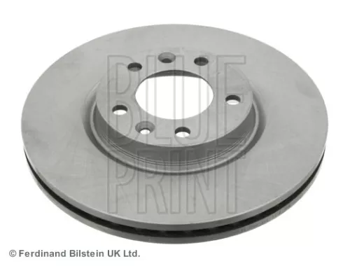 2x BLUE Print Front Internally Vented Brake Discs For Citroën Opel Peugeot Vauxhall 
