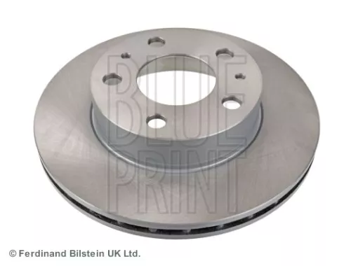 2x BLUE Print Front Internally Vented Brake Discs For Citroën Fiat Peugeot Boxer Duc