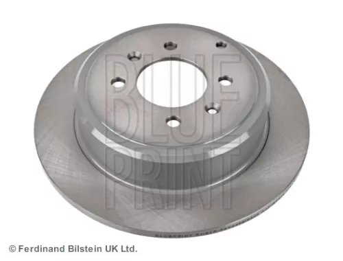 2x BLUE Print Rear Solid Brake Discs For Peugeot 406