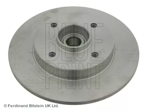 2x BLUE Print Rear Solid Brake Discs For Citroën Peugeot 307 307 Sw C4