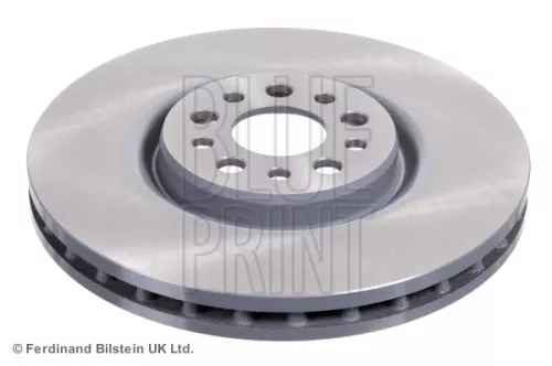 2x BLUE Print Front Internally Vented Brake Discs For Citroën Fiat Lancia Peugeot 80