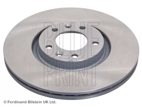 2x BLUE Print Rear Internally Vented Brake Discs For Citroën C6