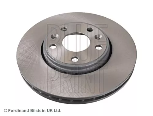 2x BLUE Print Front Internally Vented Brake Discs For Renault Samsung Fluence Grand 