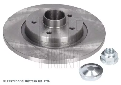 2x BLUE Print Rear Solid Brake Discs For Mercedes-benz Nissan Renault Citan Kangoo K