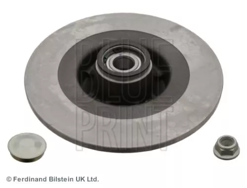 2x BLUE Print Rear Solid Brake Discs For Renault Grand Scénic Scénic