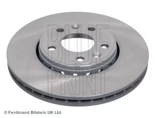 2x BLUE Print Front Internally Vented Brake Discs For Renault Grand Scénic Laguna La