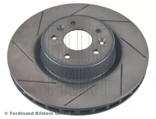 2x BLUE Print Front Slotted/internally Vented Brake Discs For Renault Megane