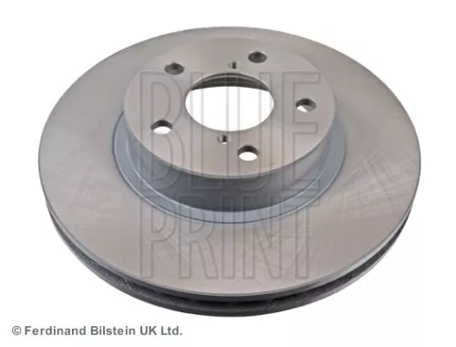 2x BLUE Print Front Internally Vented Brake Discs For Subaru Impreza Legacy