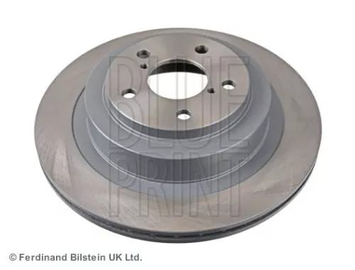 2x BLUE Print Rear Internally Vented Brake Discs For Subaru Impreza Legacy