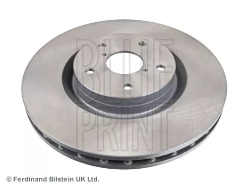 2x BLUE Print Front Internally Vented Brake Discs For Subaru Impreza