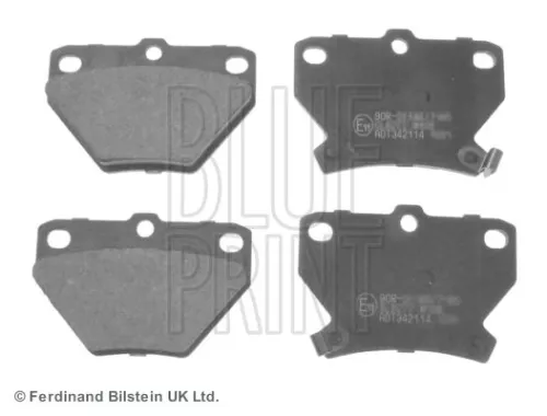 Blue Print Rear Brake Pad Set For Toyota Celica Corolla Prius Vios / 