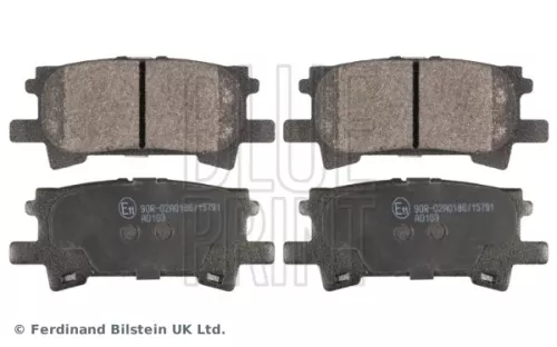 Blue Print Rear Brake Pad Set For Lexus Rx