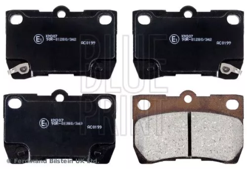 Blue Print Rear Brake Pad Set For Lexus Toyota Gs Is Is C Mark X