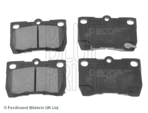 Blue Print Rear Brake Pad Set For Lexus Toyota Crown Gs Mark X