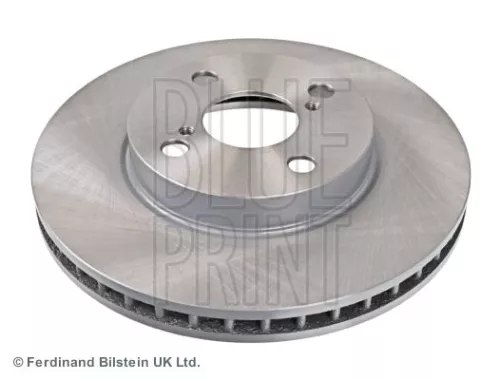 2x BLUE Print Front Internally Vented Brake Discs For Toyota Corolla