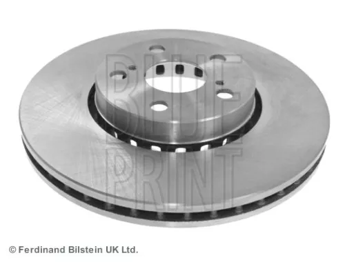 2x BLUE Print Front Internally Vented Brake Discs For Toyota Avensis