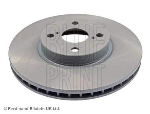 2x BLUE Print Front Internally Vented Brake Discs For Toyota Corolla