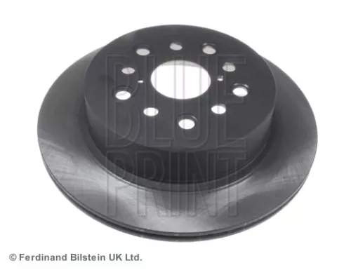 2x BLUE Print Rear Internally Vented Brake Discs For Lexus Ls