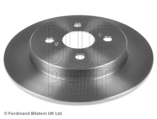 2x BLUE Print Rear Solid Brake Discs For Aston Martin Toyota Cygnet Iq Ractis Yaris 