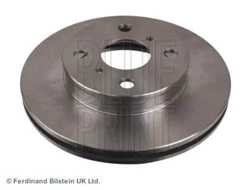 2x BLUE Print Front Internally Vented Brake Discs